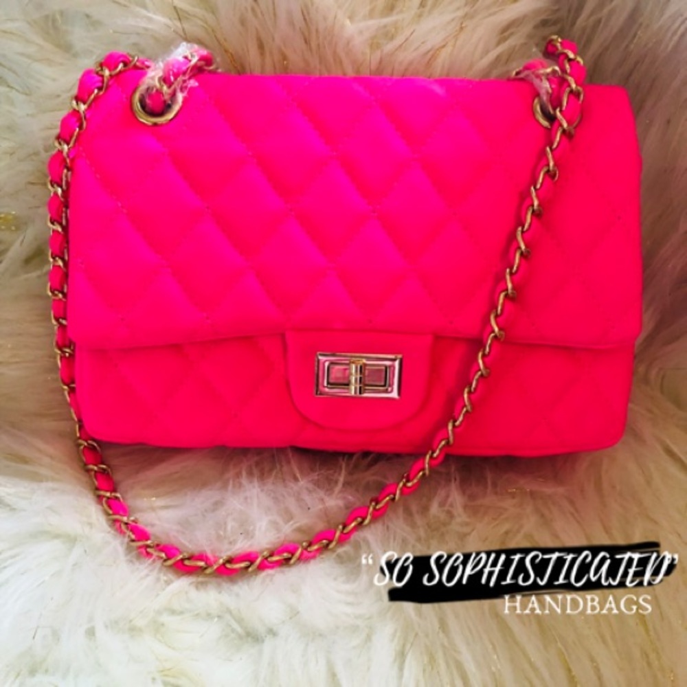 Neon Pink 2Way Bag